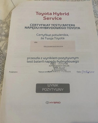 Toyota Corolla cena 93900 przebieg: 43500, rok produkcji 2019 z Oświęcim małe 742